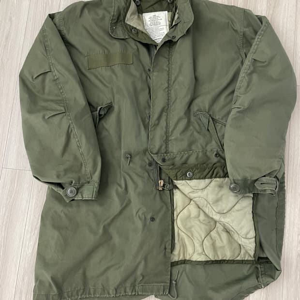 미군 오리지널(OG) M65 피쉬테일 파카 XS