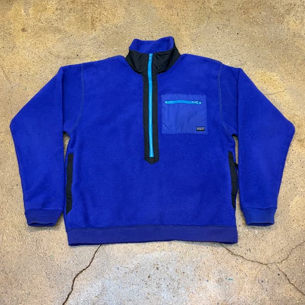90s Made in USA 빈티지 파타고니아 신칠라 플리스 후리스 집업
