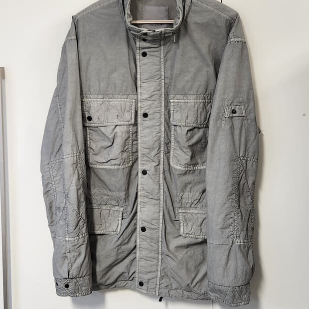 시리즈 가먼트다잉 사파리자켓 100