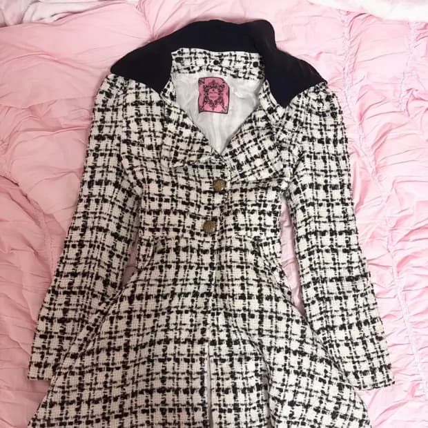 일본 빈티지 오네갸루 히메갸루 코트 허니번치 세실맥비 리즈리사