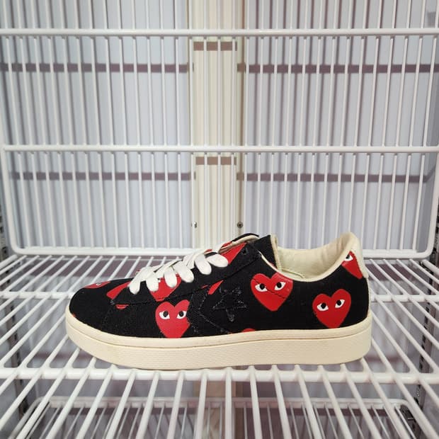 컨버스 X 꼼데가르송 CDG 컨버스 프로레더   220mm
