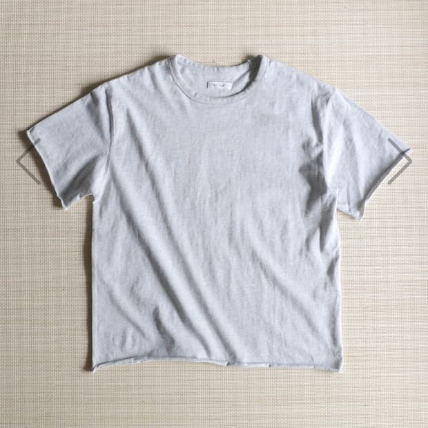 씨솔트 Loop hem tee (gray) 3사이즈