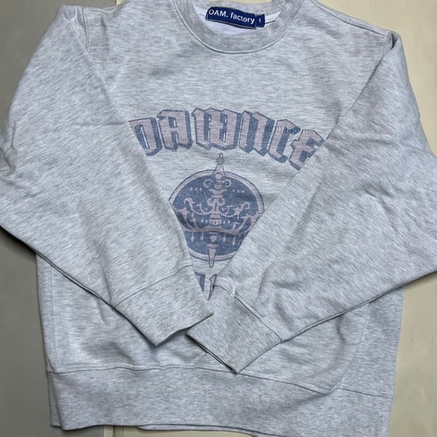 오에이엠팩토리 OAM Dawnce Sweat Shirt 사이즈 1
