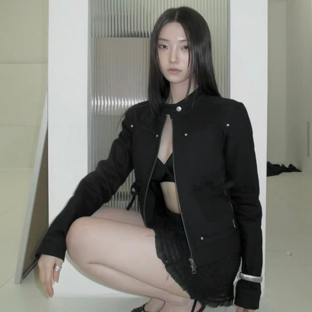 chemehc 체메씨 핀턱 코튼 자켓 cotton jacket