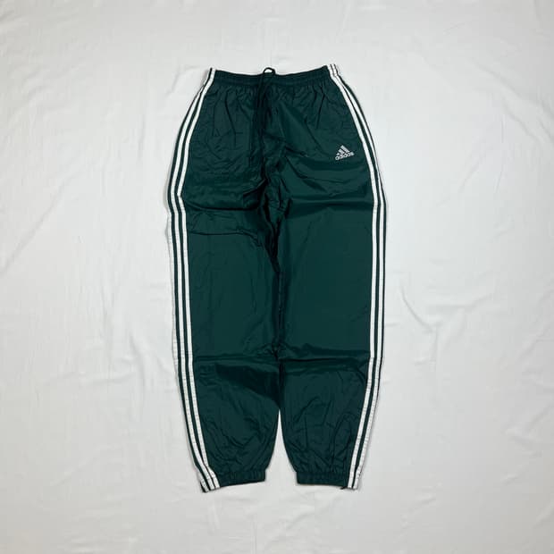 90‘s 아디다스 adidas 로고 나일론 윈드 밴딩 조거팬츠