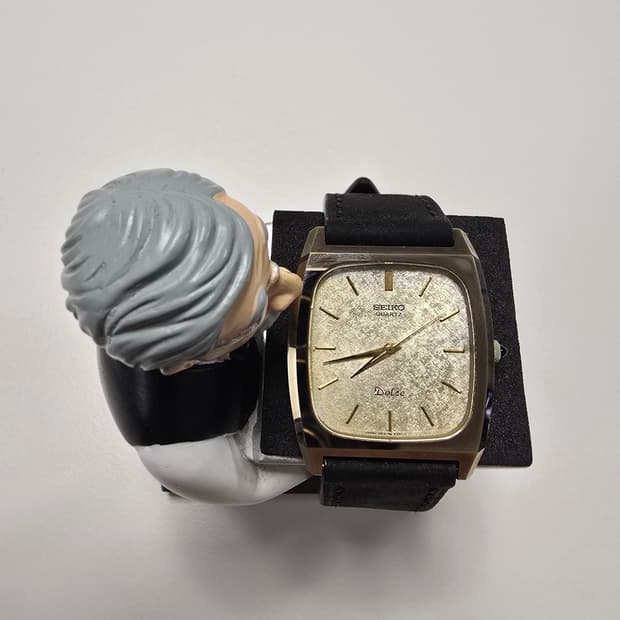 세이코 Dolce(돌체) 탱크 5931-5391 텅스텐 빈티지