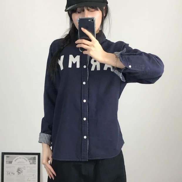COSOL Homme Navy ARMY Shirt