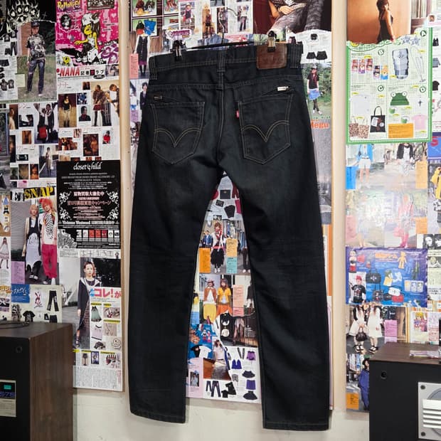 리바이스 514 지퍼 포인트 진청 데님 팬츠