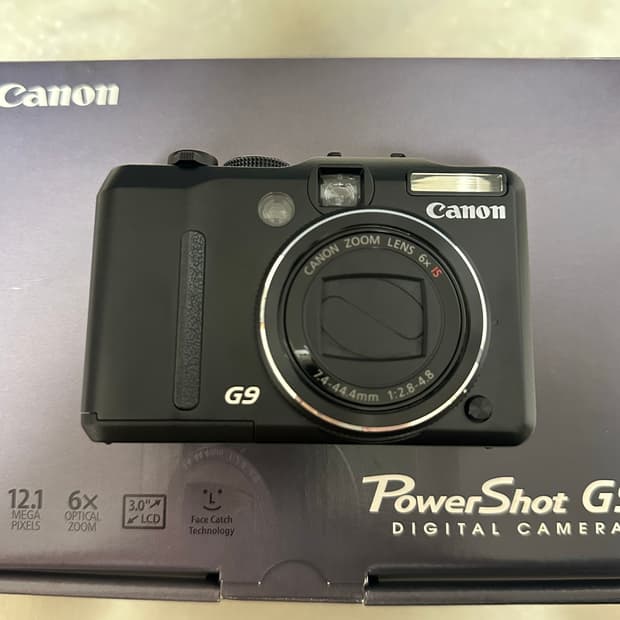 *풀박스 안유진 디카* 캐논 파워샷 g9 디카/디지털카메라