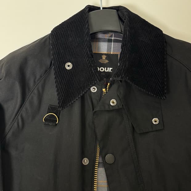 바버 스페이 왁스 자켓