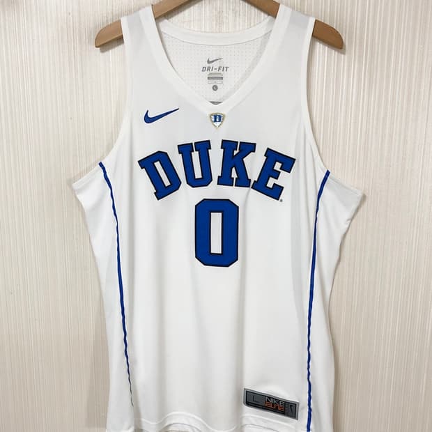 NCAA 나이키 듀크대학교 농구유니폼/져지 L #0 제이슨 테이텀