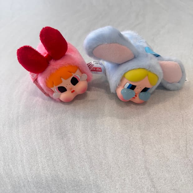 팝마트 크라잉베이비 파워퍼프걸 키링