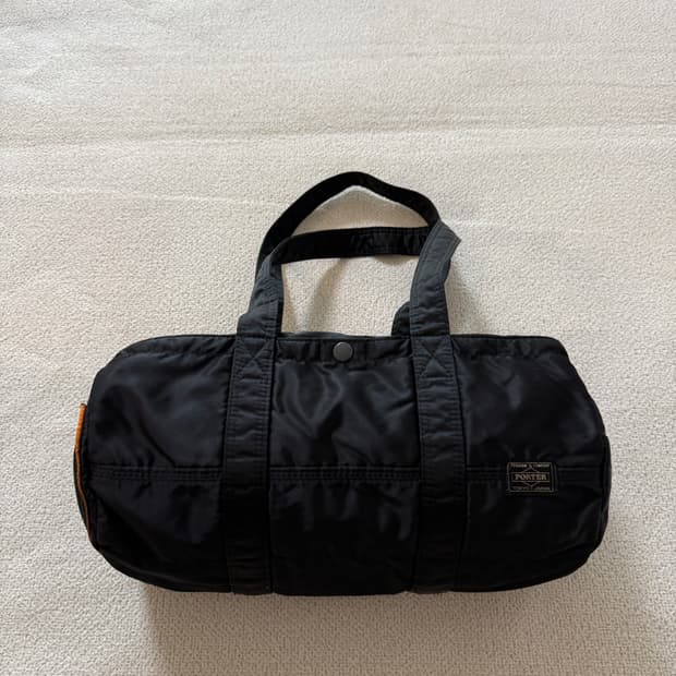 PORTER 포터 탱커 더플백 L 블랙 보스턴백