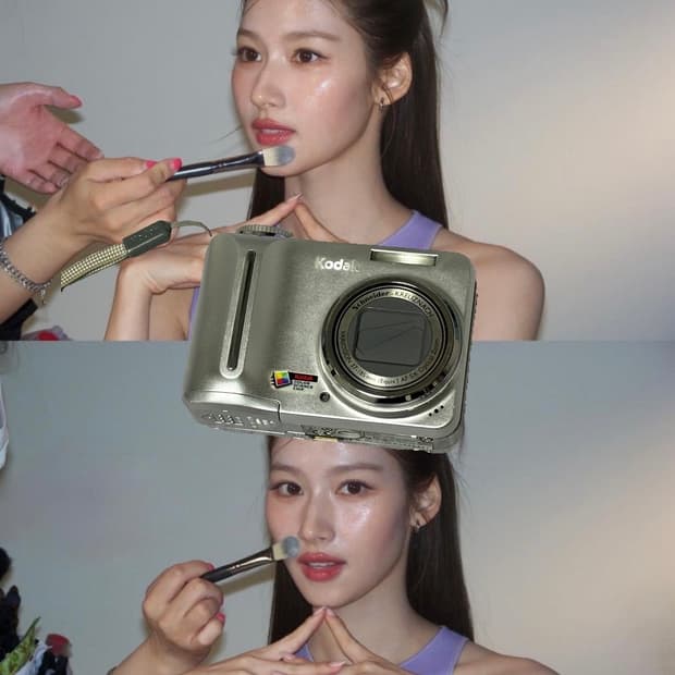 뉴진스,사나 디카 s급) 코닥 이지쉐어 c875