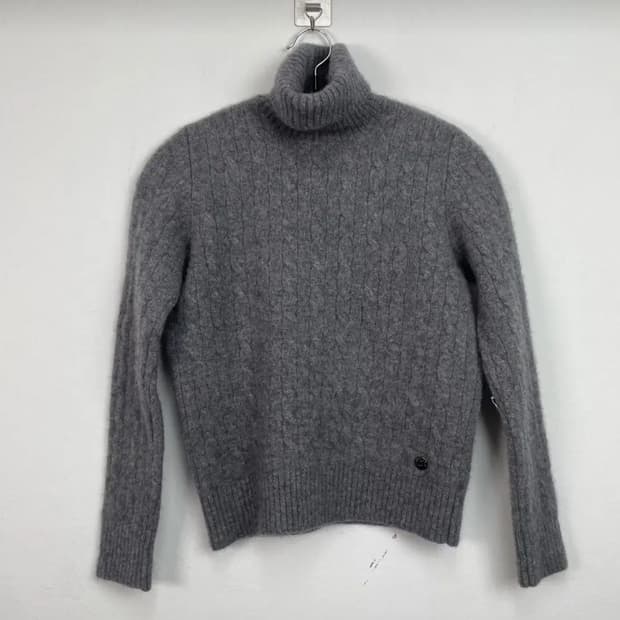 안드레모리스 Andre Maurice 캐시미어100 목폴라 니트 S