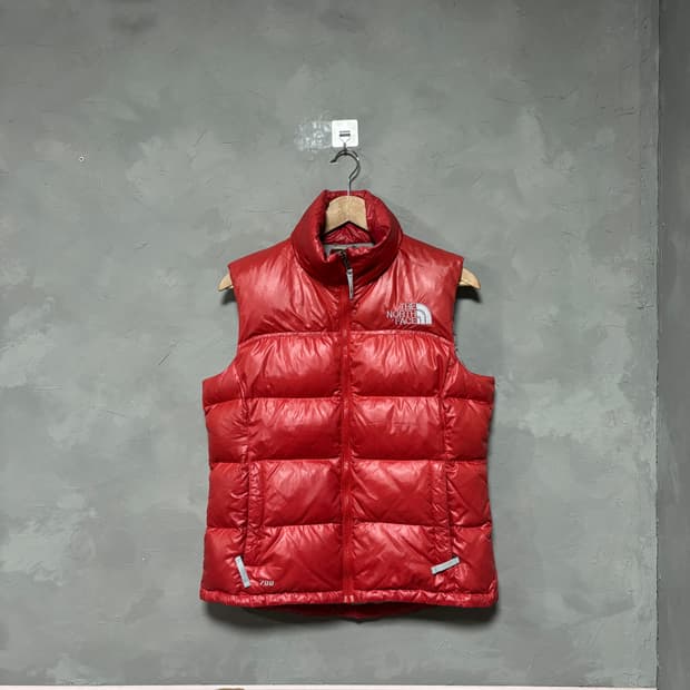 노스페이스 700 눕시 구스다운 패딩 조끼