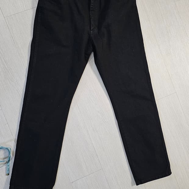 랭글러 13mwz 오리지널 핏 데님 진 블랙