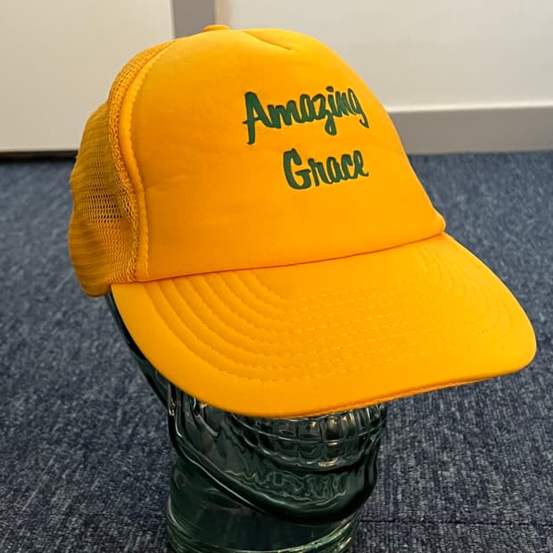 빈티지 90s 어메이징 그레이스 트러커캡 모자
