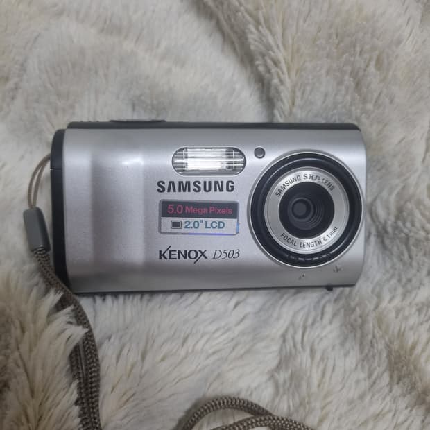 삼성 케녹스 D503 실버 카메라 레트로디카