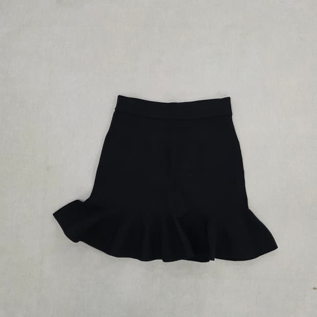 [F] 새상품 에잇세컨즈 블랙 프릴 치마 스커트 1230J