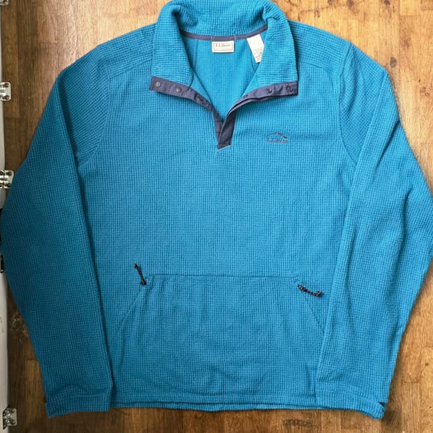 L.L.Bean 엘엘빈  플리스 스냅티 XL ~XXL