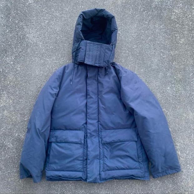 언유즈드 헬무트랭 오마주 다운 자켓 m 사이즈