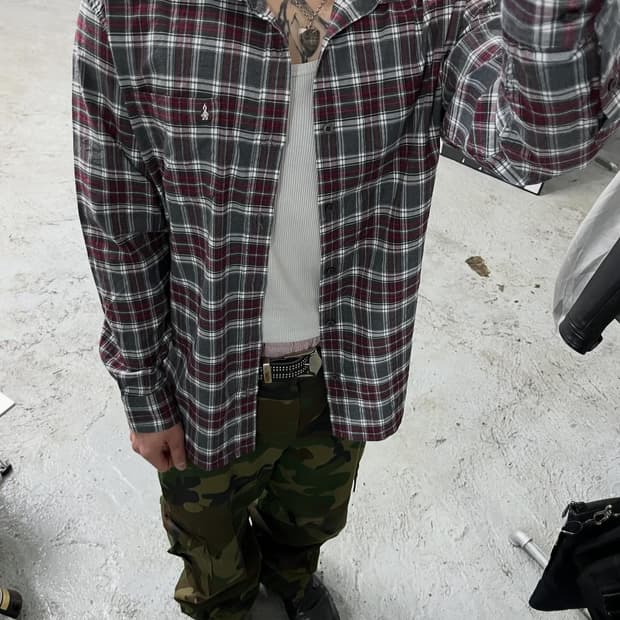 Hush Puppies check shirt