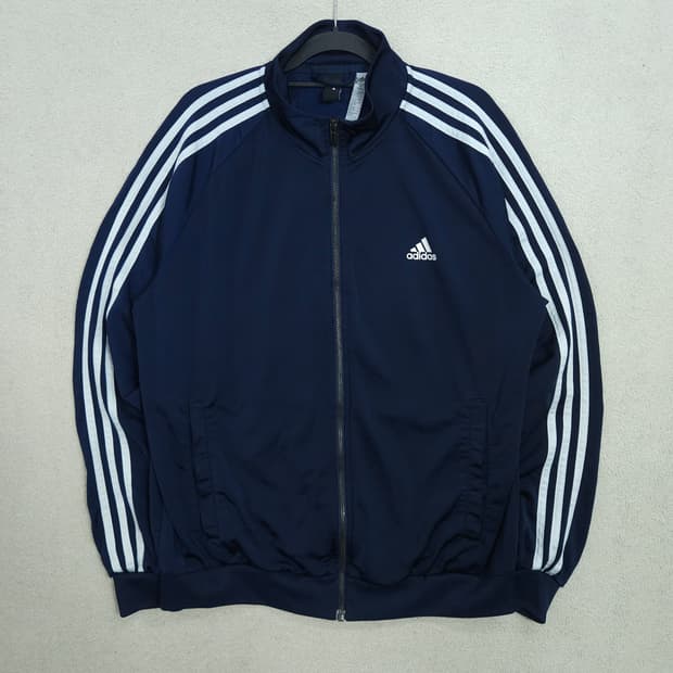 아디다스 삼선 져지 XXL 네이비
