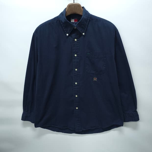 타미힐피거 90s 월계관로고 셔츠 (남성 100~105)