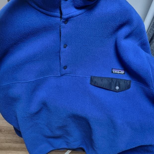 파타고니아 신칠라 블루 블랙 xxl