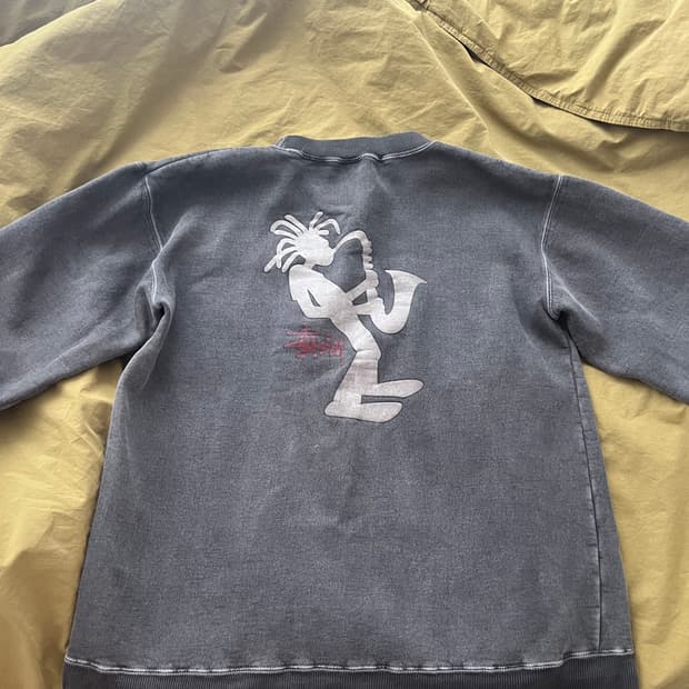 90s 올드 스투시 재즈맨 스웻셔츠