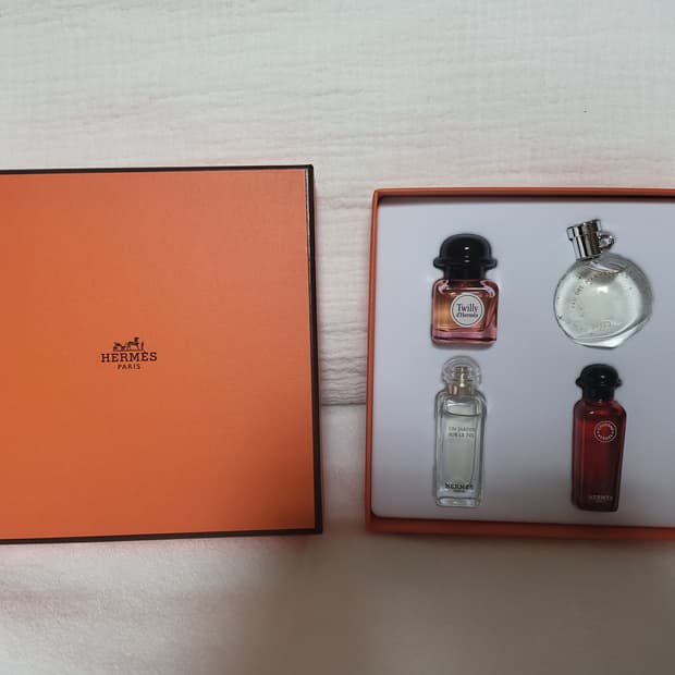 새상 면세점 에르메스 디스커버리 미니 향수 4종 세트