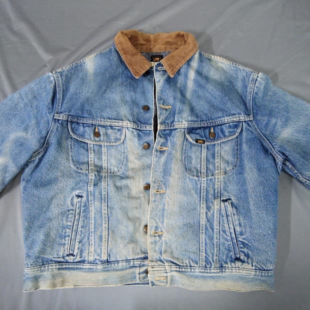 빈티지 리 라이더 트러커 블랑킷 데님재킷