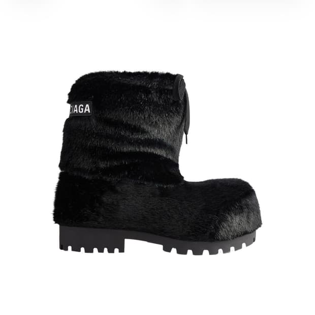 [43-44] 발렌시아가 밍크 알래스카 스키 부츠