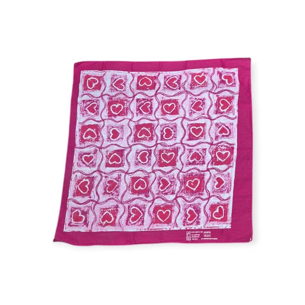 빈티지 반다나 하트