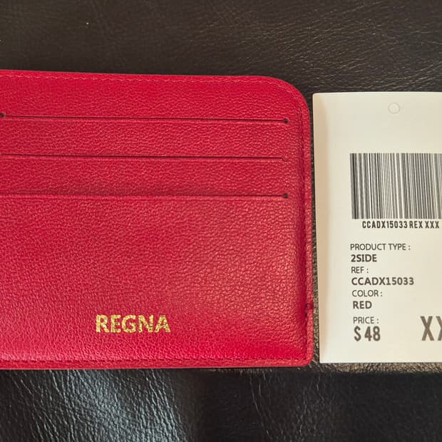 REGNA 가죽 카드지갑 새상품