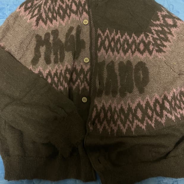 마리아노 크리스마스 가디건 L