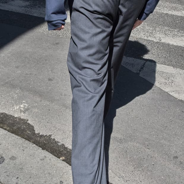 [mudule] [037] lounge pants /stripe