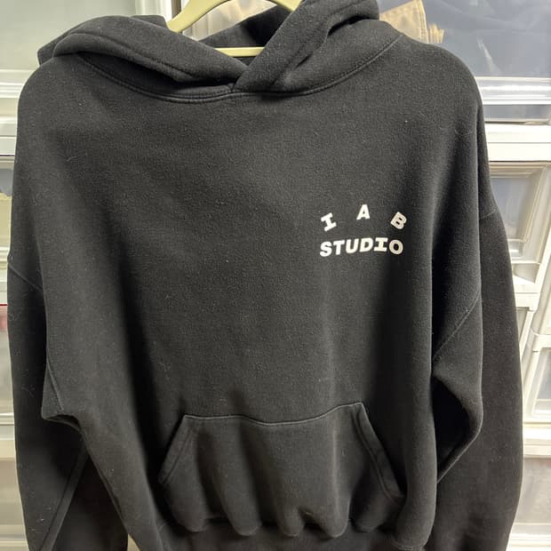아이앱스튜디오 후드티 블랙 M