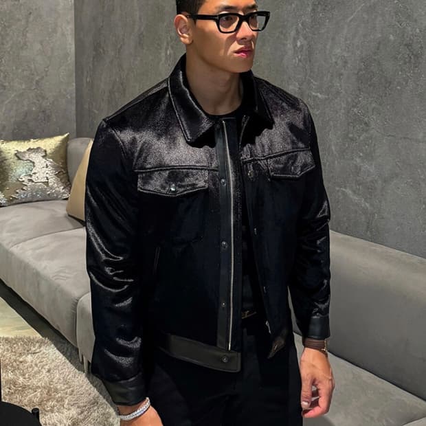 라피나토 벨벳 트러커 자켓 50사이즈