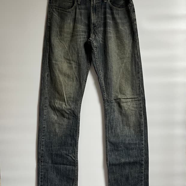 리바이스 514 세미와이드 워싱 데님 팬츠 청바지 32