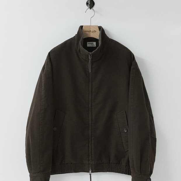 (1) 러프사이드 workaday 워커데이 블루종 다크브라운 1사이즈