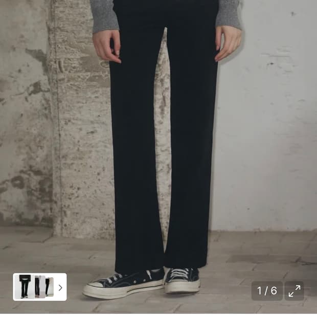 (S) 레더리 포켓 스티치 스트레이트 코듀로이 팬츠 판매