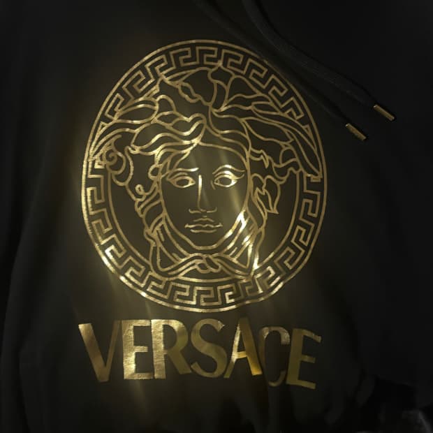 베르사체 메두사 후드 2xl
