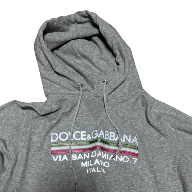 Dolce & Gabbana 스카치 로고 후드티