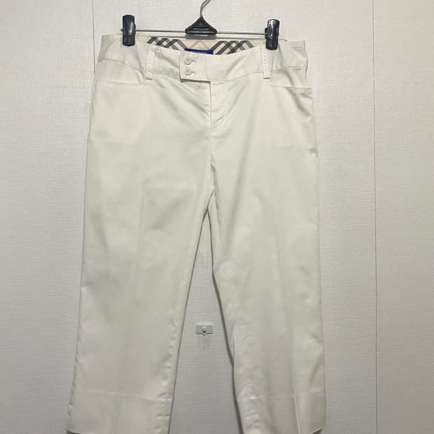 버버리 블루  카브라 팬츠