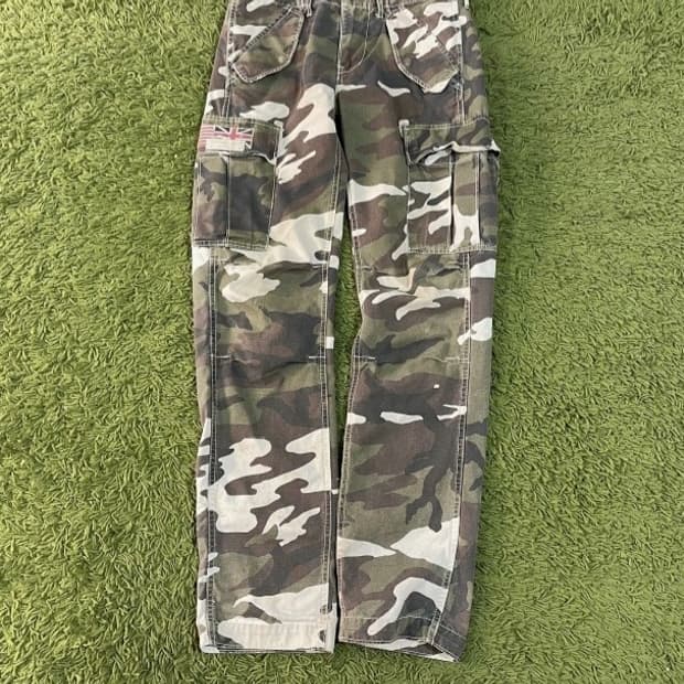 폴로 POLO 성조기 카고바지 카고팬츠 29인치