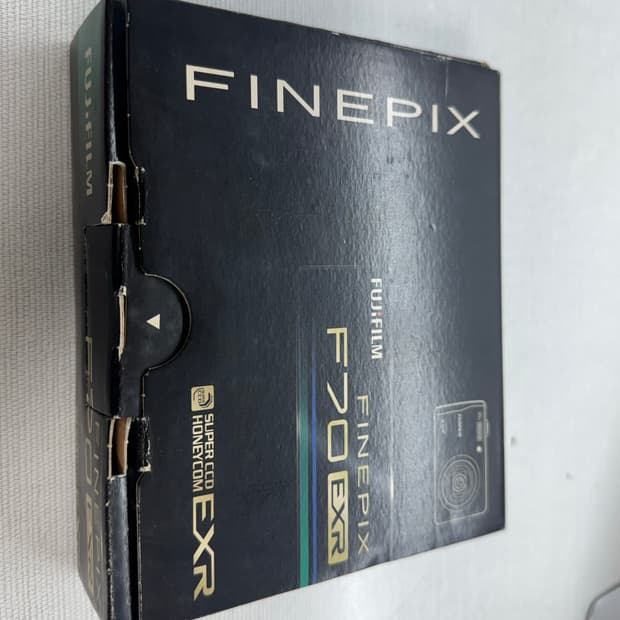 후지필름 Finepix F70 EXR 카메라 박스 파인픽스 f7