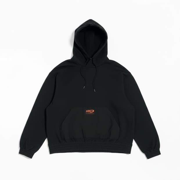 시스템 SSC 사이드집업 후드티 m