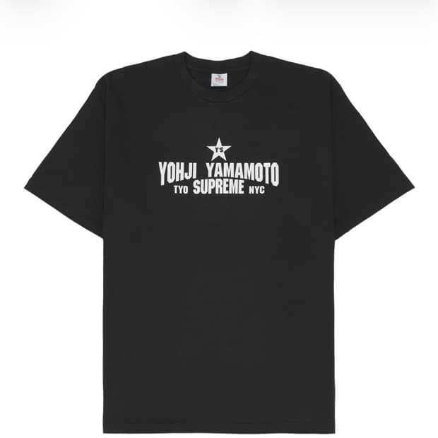 슈프림 요지야마모토 반팔